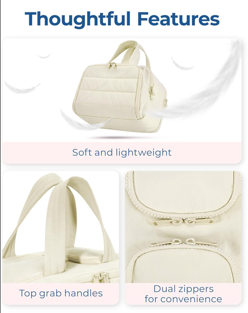 Avelisse™ Chic Large-Capacity Nylon Tote