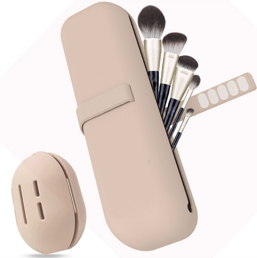 Velmira™ Travel Silicone Makeup Brush Set
