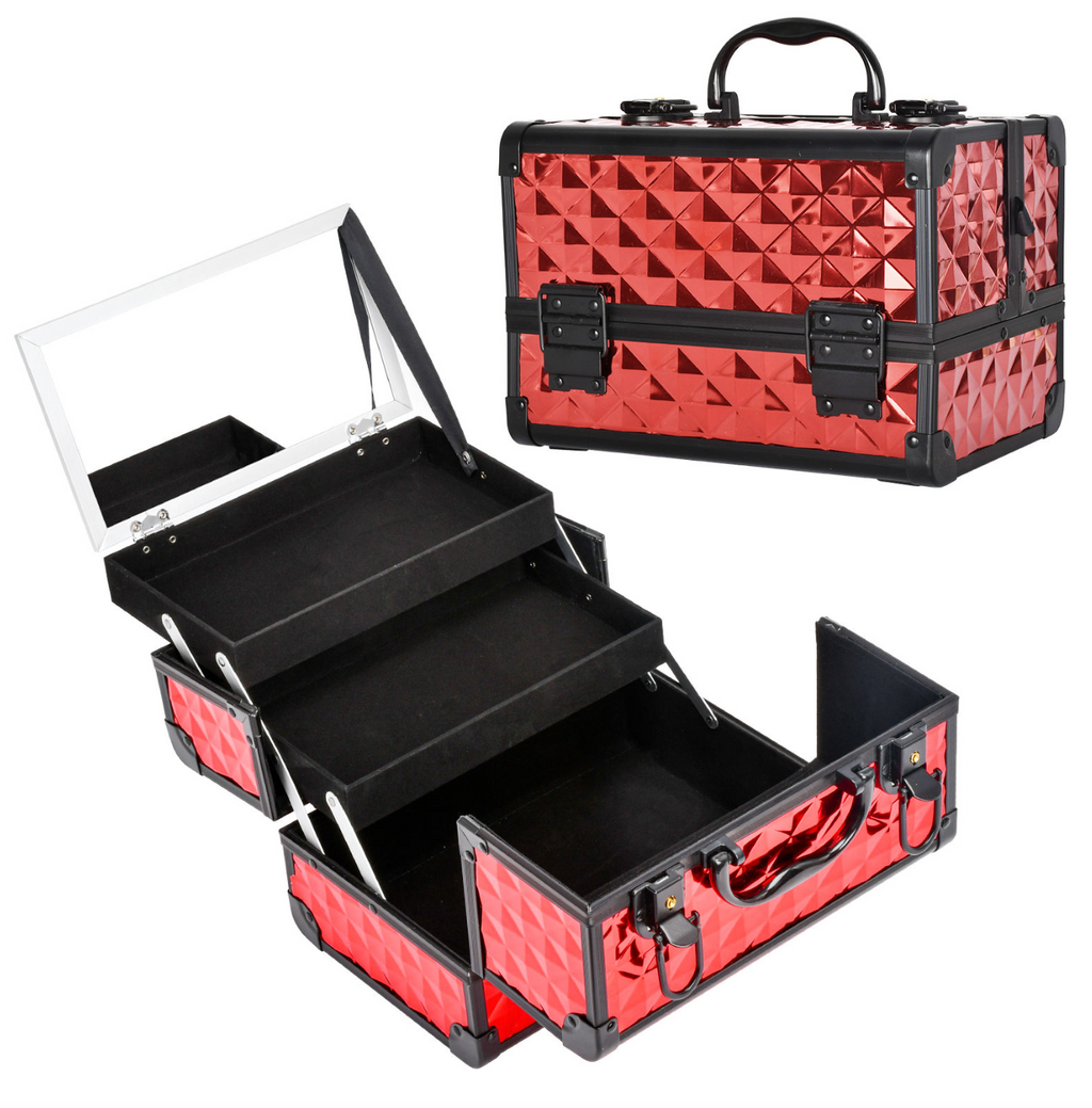 Valerisse™ Professional Aluminum Makeup Case