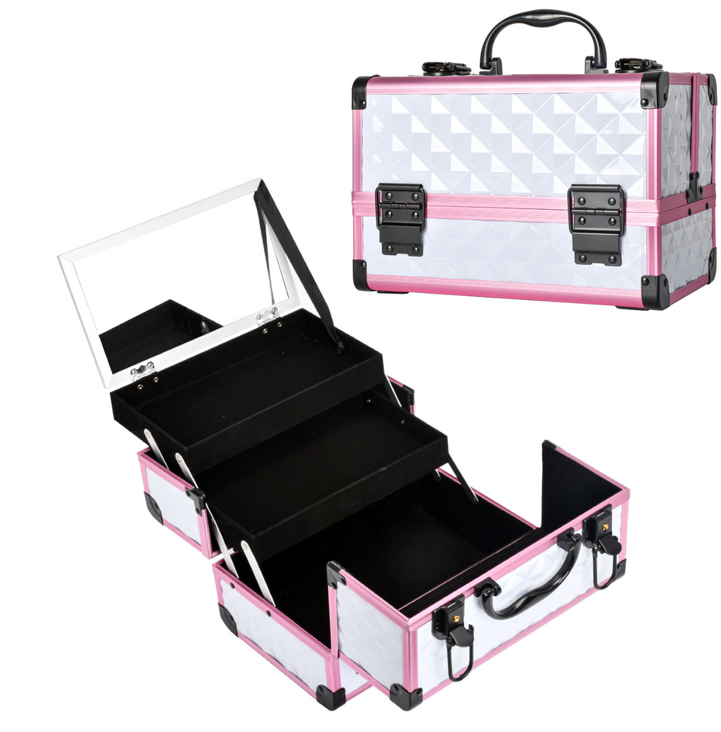 Valerisse™ Professional Aluminum Makeup Case