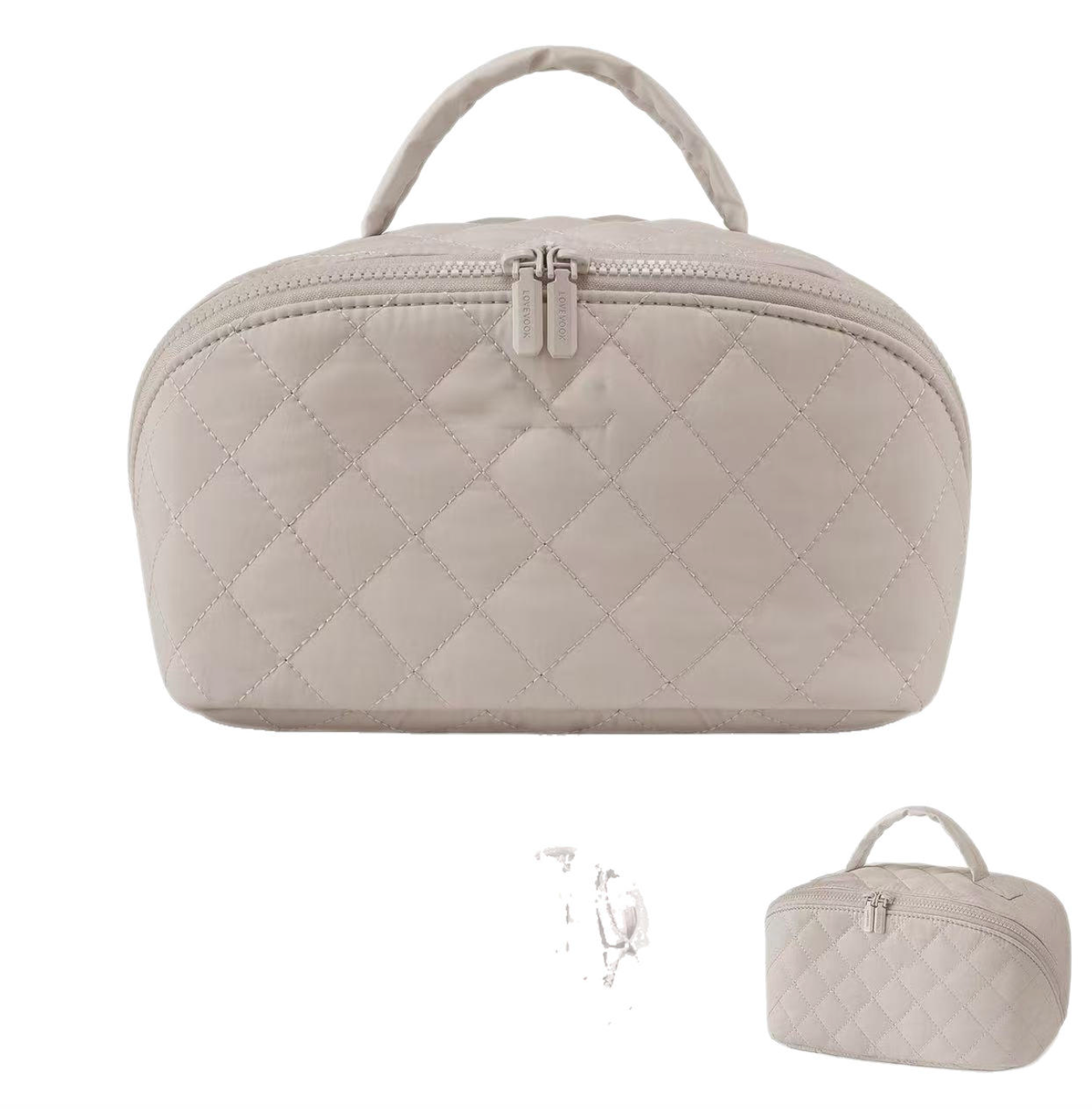 Aveloura™ Wide-Open Travel Makeup Bag
