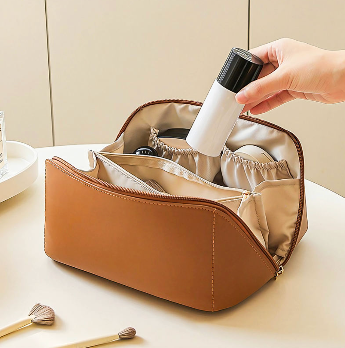 Lumévia™ Luxe Waterproof Cosmetic Travel Case